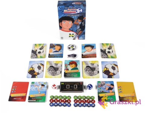 Kapitan Tsubasa gra karciana zawartość