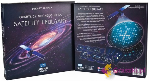 Odkrywcy Nocnego Nieba: Satelity i Pulsary opakowanie