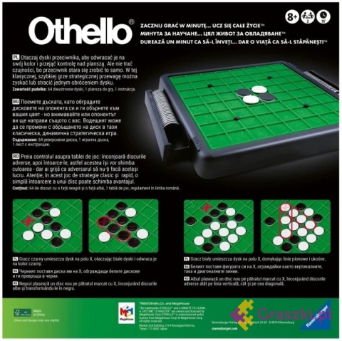 Othello classic tył opakowania Othello classic tył opakowania