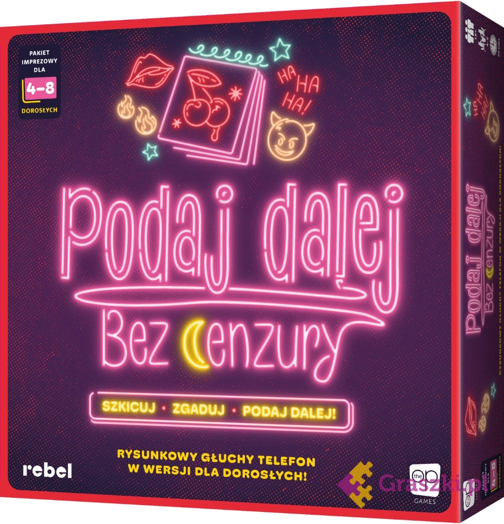 Pudełko: Podaj Dalej! Bez cenzury - dostępne na miejscu