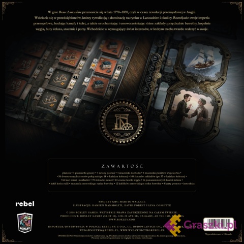 Brass: Lancashire Deluxe tyl opakowania