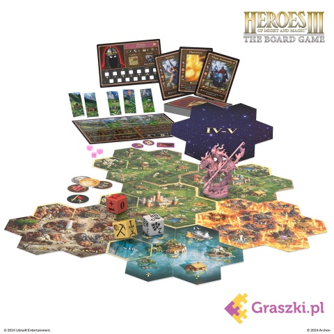 Heroes of Might and Magic III: Conflux Wrota żywiołów zawartość Heroes of Might and Magic III: Conflux Wrota żywiołów zawartość