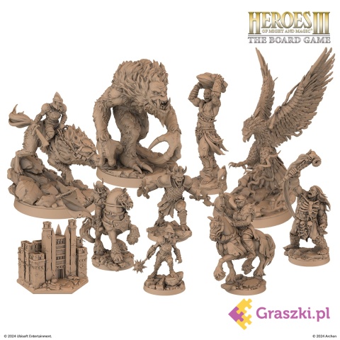 Heroes of Might and Magic III: Twierdza figurki Heroes of Might and Magic III: Twierdza figurki