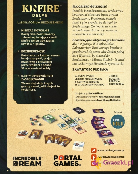 Kinfire Delve: Laboratorium Bezdusznego tył