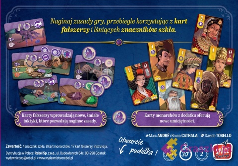 Splendor: Pojedynek - Fałszerze tył opakowania
