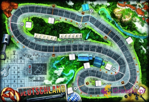 Turbo: Wyboiste drogi trasa