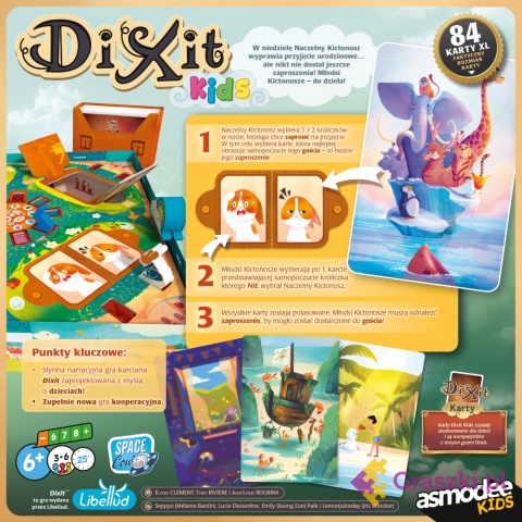 Dixit Kids tył opakowania