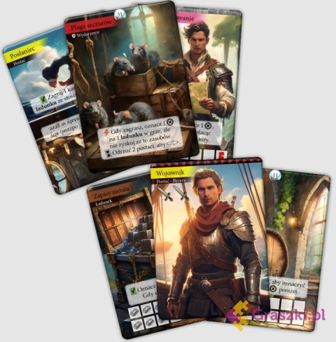Kingdom Legacy: Dalekie lądy karty