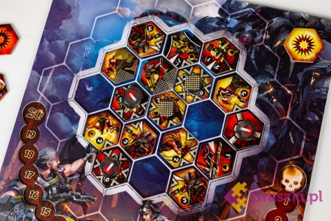 Neuroshima Hex plansza Neuroshima Hex plansza