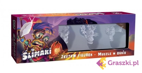 Ślimaki: Zestaw figurek do Muszle w Ogniu Ślimaki: Zestaw figurek do Muszle w Ogniu