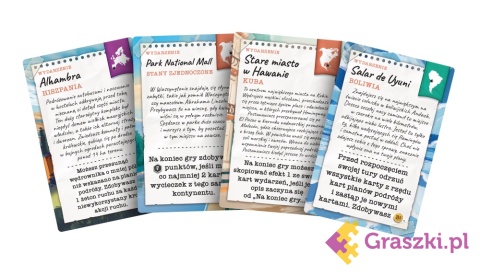 Trekking przez świat karty