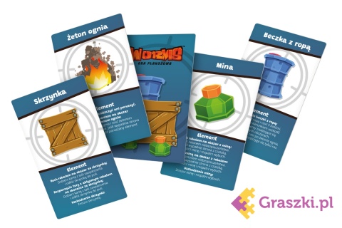 Worms: Gra planszowa akcje