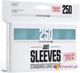 Gamegenic: Just Sleeves - Standard Card Game Sleeves (66x92 mm) - Value Pack, 250 sztuk