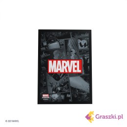 Gamegenic: Marvel Champions Art Sleeves (66 mm x 91 mm) Black 50+1 szt.