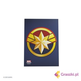 Gamegenic: Marvel Champions Art Sleeves (66 mm x 91 mm) Captain Marvel 50+1 szt.