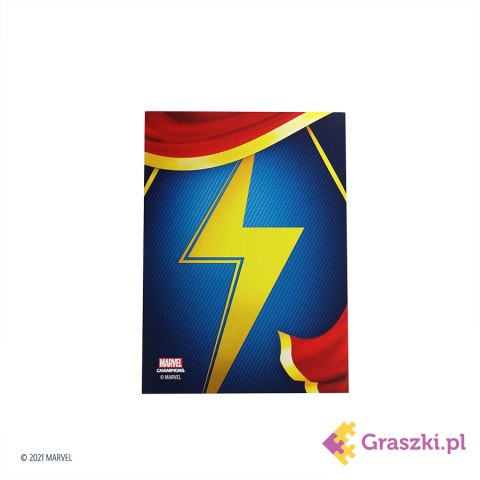 Gamegenic: Marvel Champions Art Sleeves (66 mm x 91 mm) Ms. Marvel 50+1 szt.