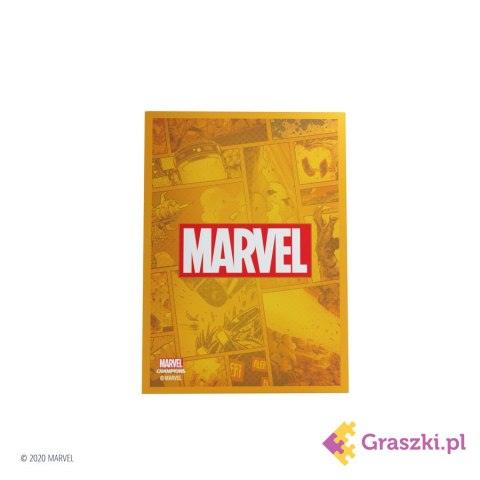 Gamegenic: Marvel Champions Art Sleeves (66 mm x 91 mm) Orange 50+1 szt.