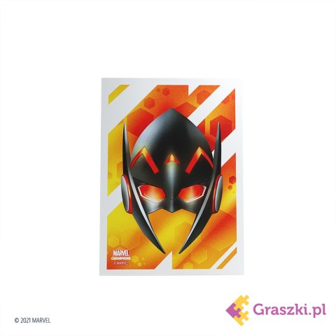 Gamegenic: Marvel Champions Art Sleeves (66 mm x 91 mm) Wasp 50+1 szt.