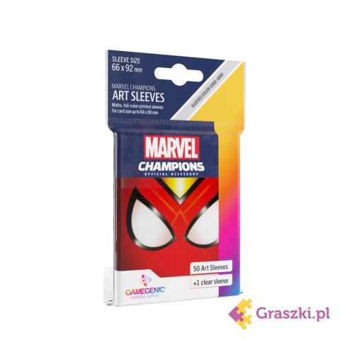 Gamegenic: Marvel Champions Art Sleeves (66 mm x 92 mm) Spider-Woman 50+1 szt.
