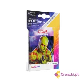 Gamegenic: Marvel Champions Fine Art Sleeves (66 mm x 92 mm) Drax 50+1 szt.