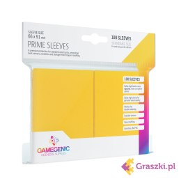 Gamegenic: Prime CCG Sleeves (66x91 mm) - Yellow, 100 sztuk