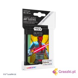 Gamegenic: Star Wars Unlimited - Art Sleeves - Darth Maul