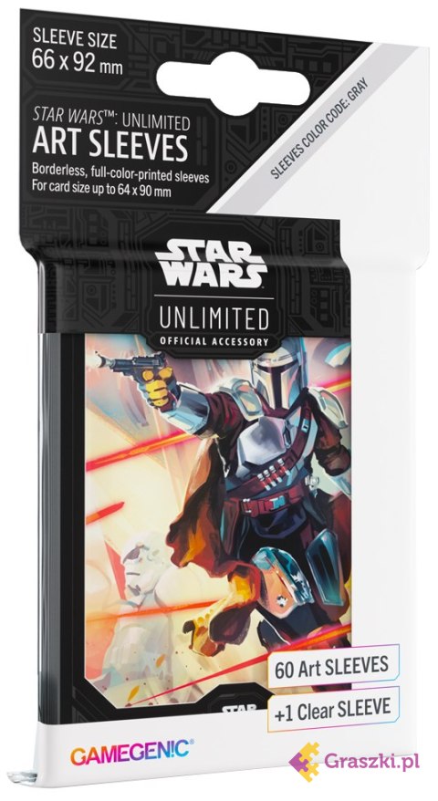 Gamegenic: Star Wars Unlimited - Art Sleeves - Mandalorian
