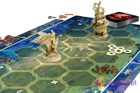 Dragon Eclipse: Mystling Academy - Peare kontra Arboro plansza