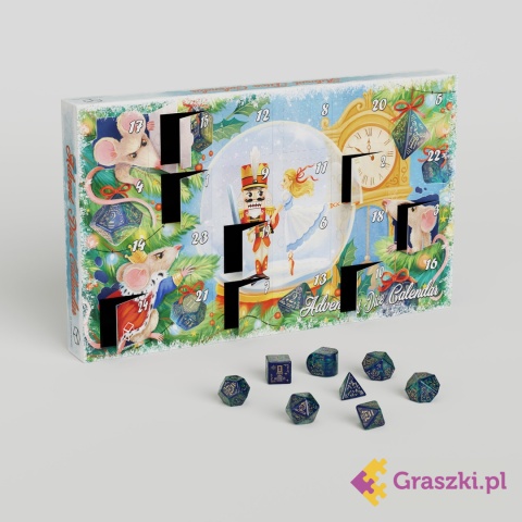 Advent Dice Calendar 2026 zawartość