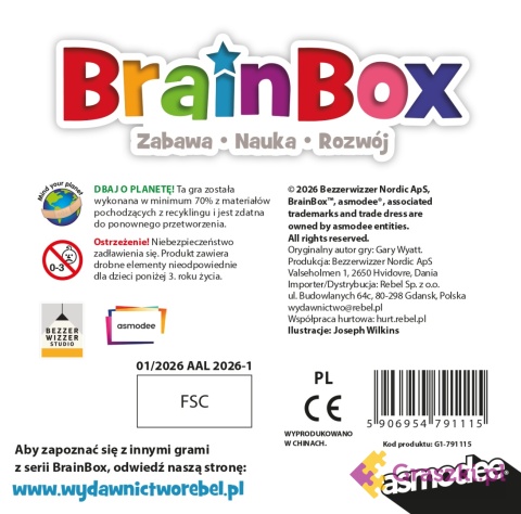 BrainBox - ABC tył opakowania