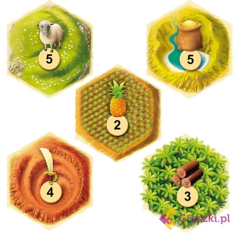 CATAN - Junior żetony