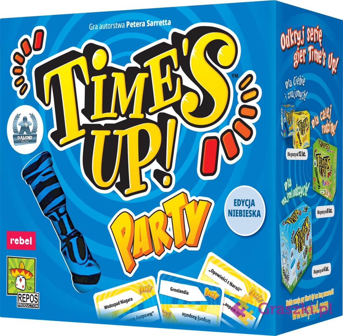 Pudełko: Time's Up! Party (edycja niebieska)