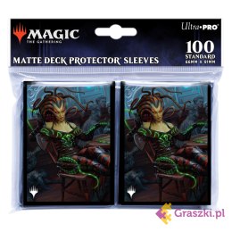 Ultra-Pro: Magic the Gathering - Outlaws of Thunder Junction - Matte Deck Protector Sleeves - Vraska, the Silencer (100 szt.)