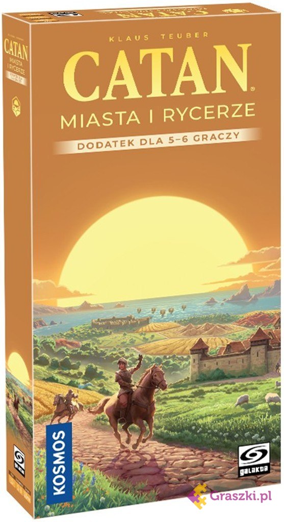 Pudełko: Catan: Miasta i Rycerze - Dodatek dla 5-6 graczy (edycja 2025)