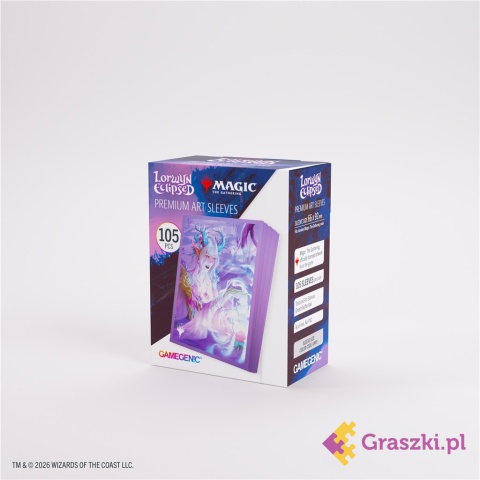 Gamegenic: Magic the Gathering - Lorwyn Eclipsed - Premium Art Sleeves - Twilight Diviner pudełko