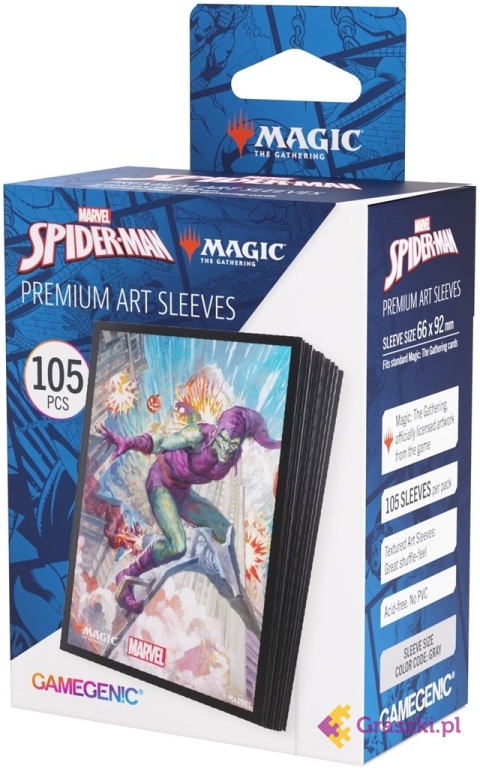 Gamegenic: Magic the Gathering - Marvel's Spider-Man - Premium Art Sleeves - Green Goblin pudełko