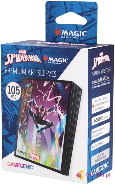 Gamegenic: Magic the Gathering - Marvel's Spider-Man - Premium Art Sleeves - Miles Morales pudełko