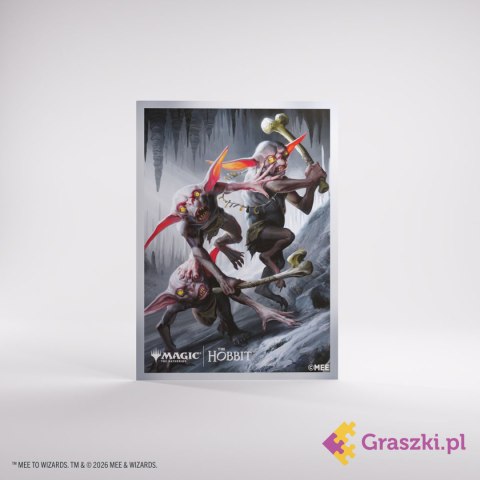 Gamegenic: Magic the Gathering - The Hobbit - Premium Art Sleeves - Goblin Army Token