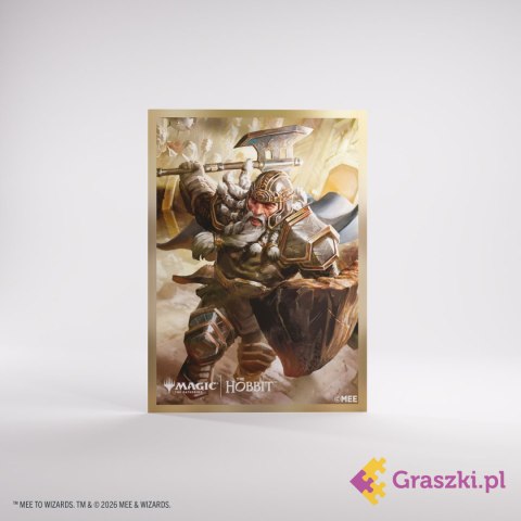 Gamegenic: Magic the Gathering - The Hobbit - Premium Art Sleeves - Thorin, Mountain-king