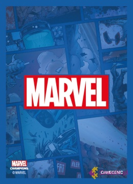 Gamegenic: Marvel Champions Art Sleeves (66 mm x 91 mm) Blue 50+1 szt.