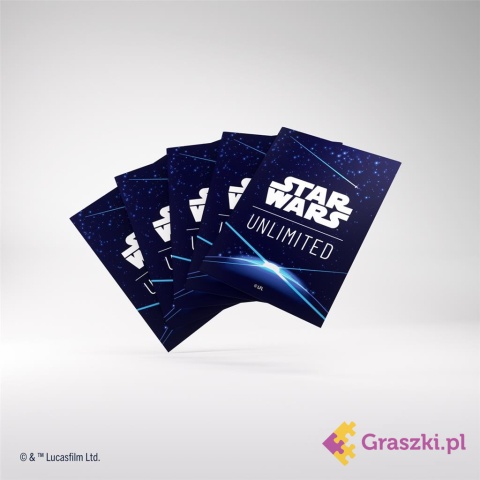 Gamegenic: Star Wars Unlimited - Art Sleeves - Space Blue karty