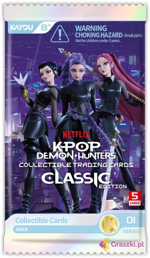 K-Pop Demon Hunters: Classic Edition - Gold Booster Display (20) karta