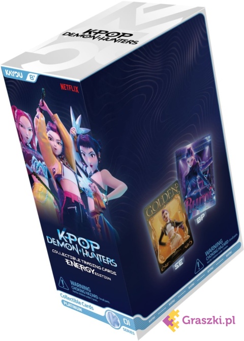 K-Pop Demon Hunters: Energy Edition - Platinum Booster Display (12)