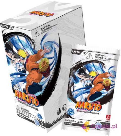 Naruto: Smriti Collectible Cards - Heaven Scroll - Platinum Booster Display (12)