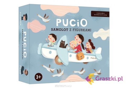 Pucio. Samolot z figurkami