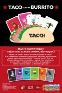 Taco kontra Burrito tył opakowania