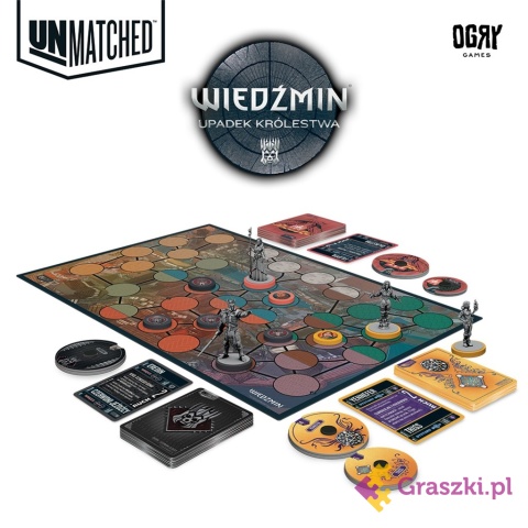 Unmatched: Wiedźmin - Upadek Królestwa plansza