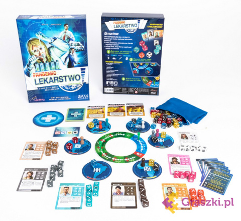 Pandemic (Pandemia): Lekarstwo elementy Pandemic (Pandemia): Lekarstwo elementy