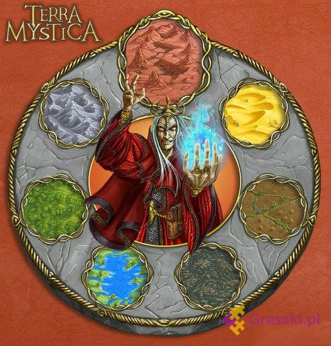 Terra Mystica plansza czerwona