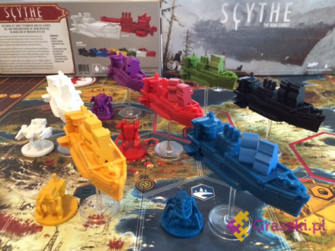 Scythe: Igrając z wiatrem znaczniki Scythe: Igrając z wiatrem znaczniki